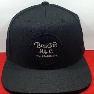 Brixton Black Snapback Hat